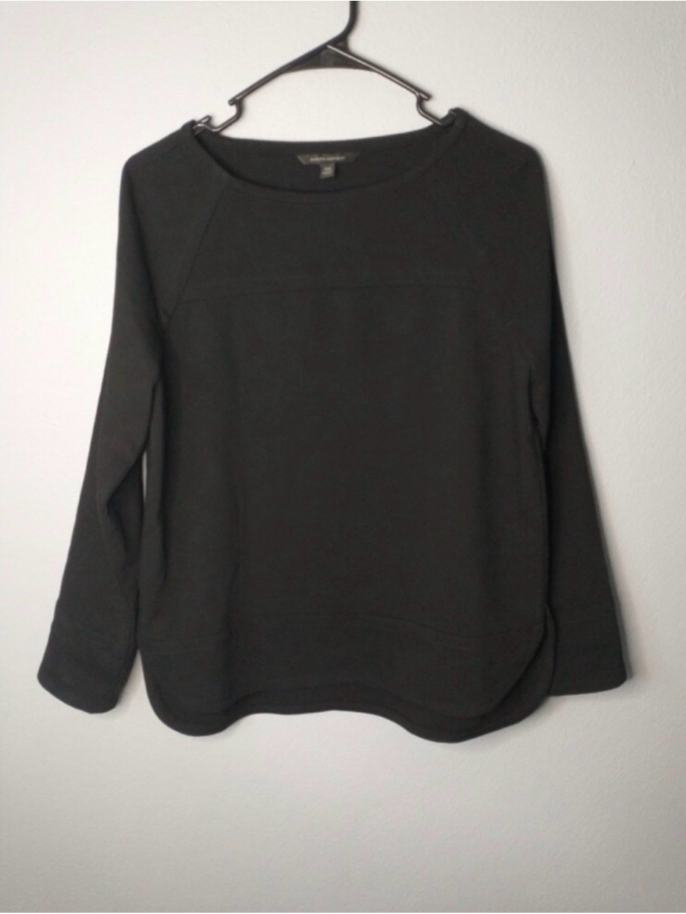 Banana Republic Black Long Sleeve Tunic Top Women’s XS